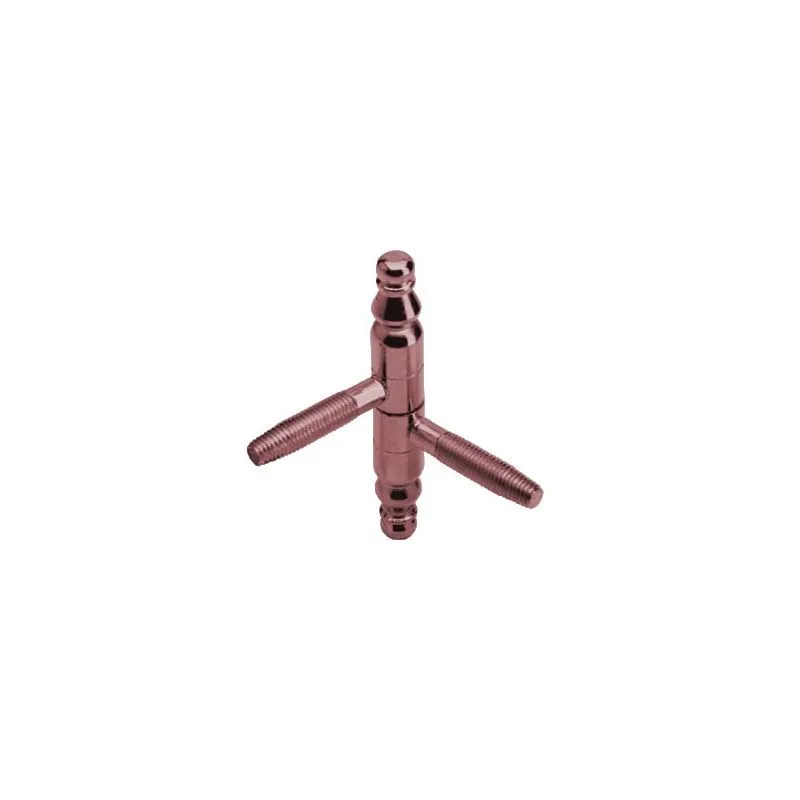 Cerniera Anuba barocco per legno 2 gambi d.9x60mm AGB Cerniera Anuba barocco per legno 2 gambi d.9x60mm AGB