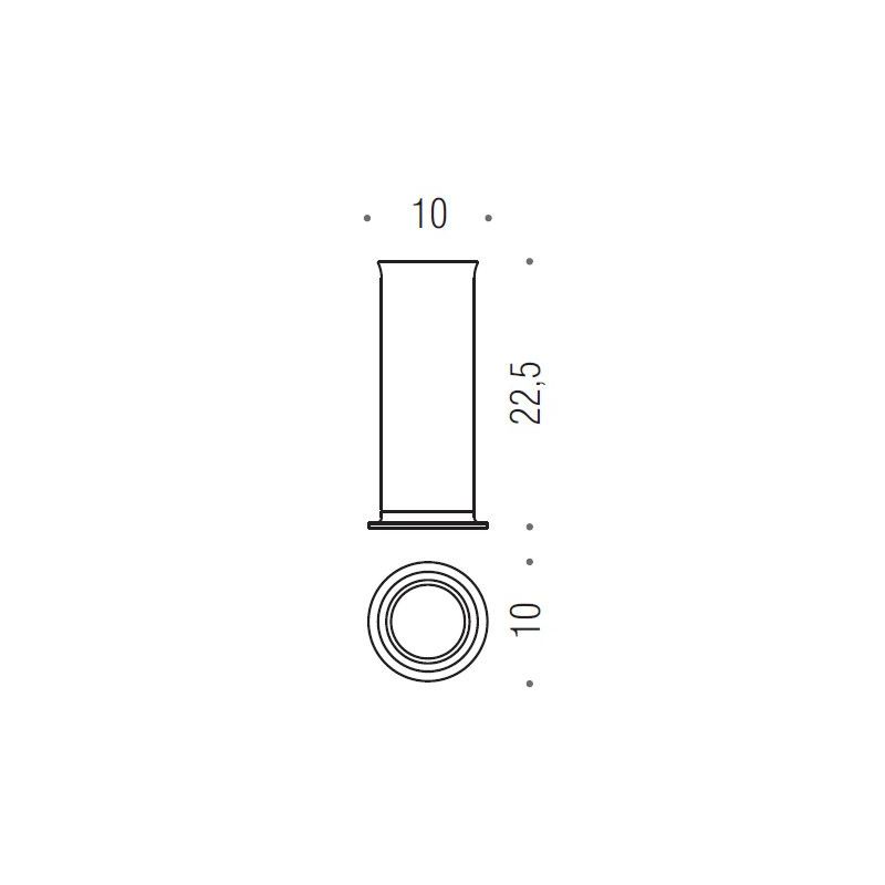 [SPARE PART] Glass for LINK free-standing toilet brush holder