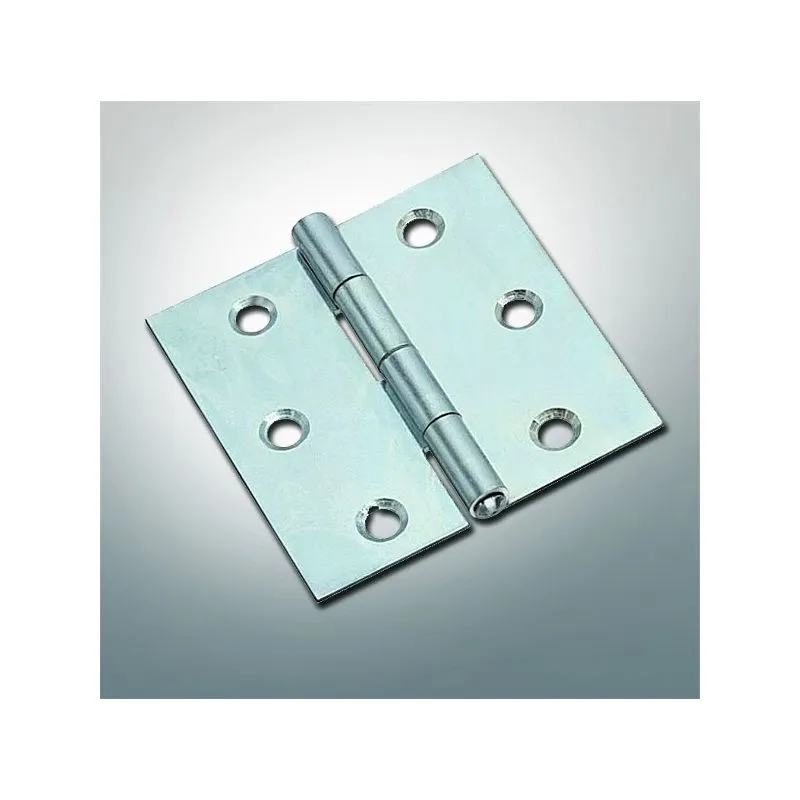 Hinge for square wood fixed pin in iron Hinge for square wood fixed pin in iron