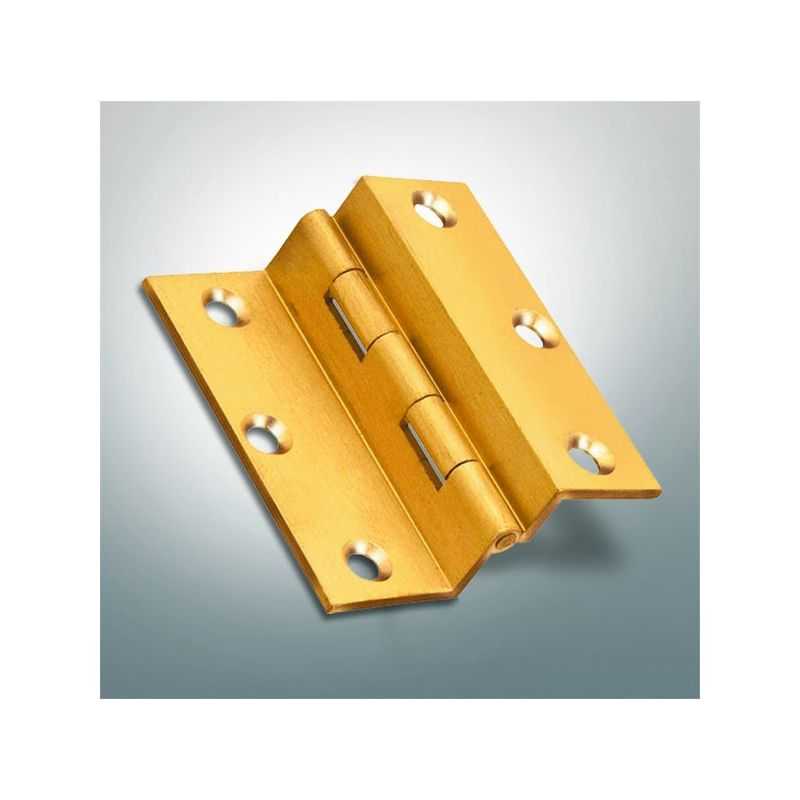 513 fold brass wood hinge