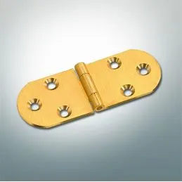 Cerniera per legno ottone a biscotto senza fermo 3461