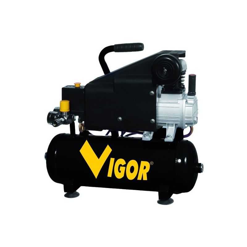 Air compressor 9 lt Vigor VCA-9L 1Hp