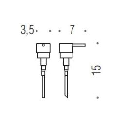 [SPARE PART] Pump for soap dispenser B9364 Colombo Design