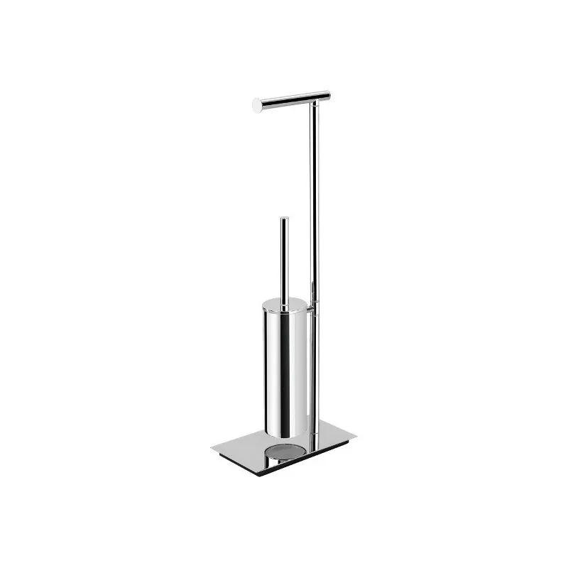 Standin column cm.67.5 paper holder/ brush B9907 Colombo Design Standin column cm.67.5 paper holder/ brush B9907 Colombo Design