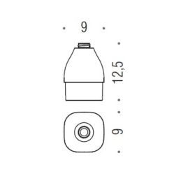 [Ricambio] Contenitore per spandisapone B9370 Alize Colombo