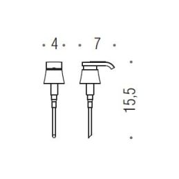 [Spare part] Pump for soap dispenser B9371 Alizè Colombo Design