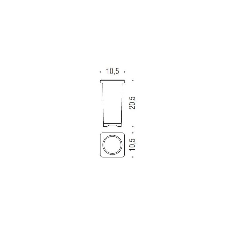 [Ricambio] Contenitore per scopino B2956 Colombo Design