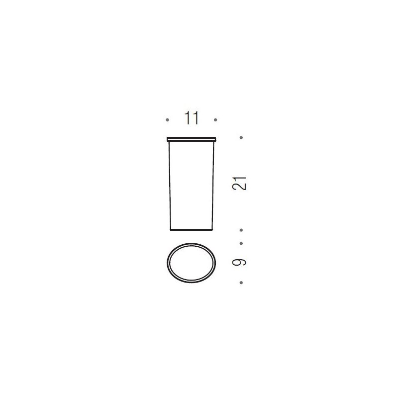 [Ricambio] Vetro per portascopino Land B2850 Colombo Design