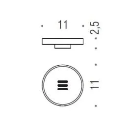 [SPARE PART] Replacement glass for soap dish NORDIC B5251