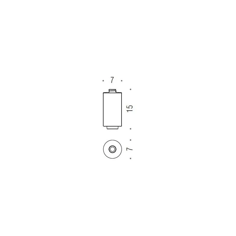 [SPARE PART] Soap dispenser container NORDIC B9366 Colombo