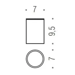 [Spare] Replacement glass PLUS W4952 Colombo Design