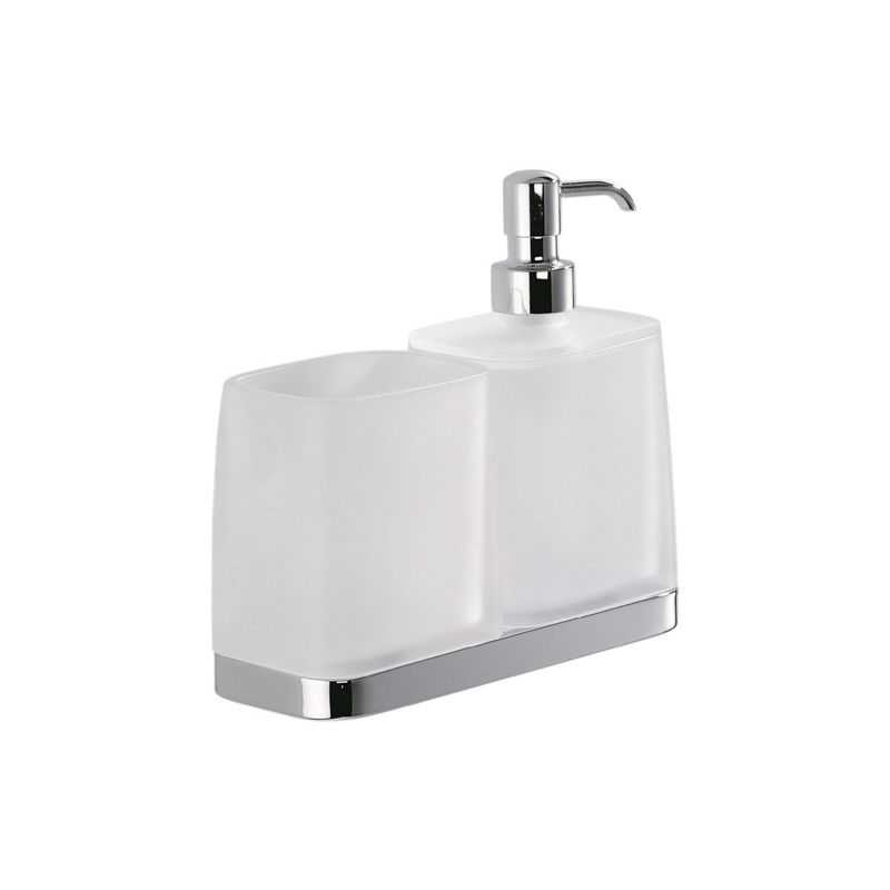 Glass holder and soap dispenser W4271 Colombo Design