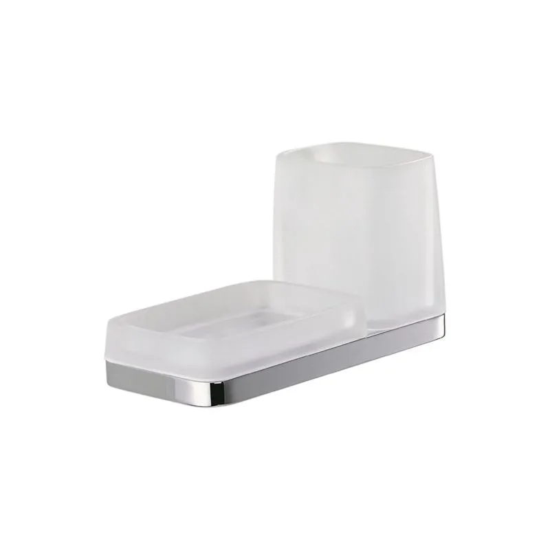 Soap dish and glass holder W4272 Colombo Design Soap dish and glass holder W4272 Colombo Design