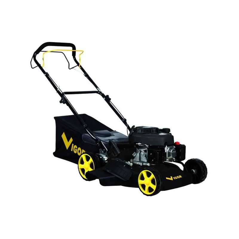 Self-propelled petrol lawn mower V-3946 OHV Vigor Mulching