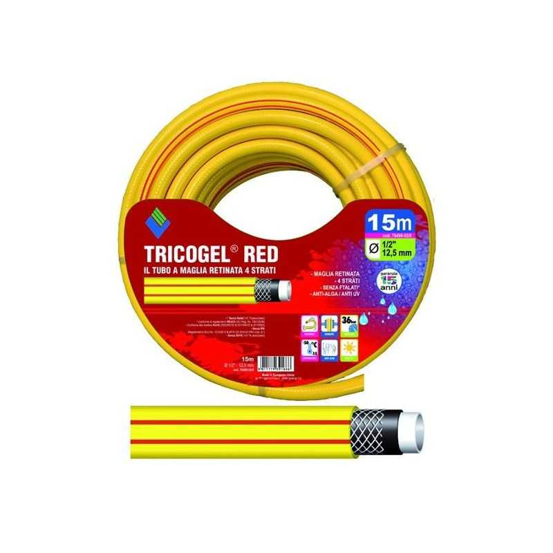 Tubo per irrigazione TRICOGEL RED