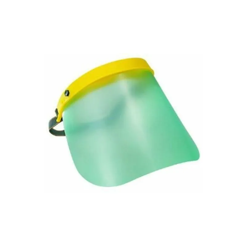 Transparent screen protective visor Transparent screen protective visor