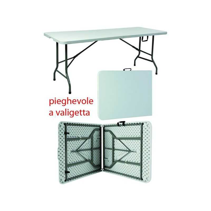 Brewery type folding PVC table 183x76cm