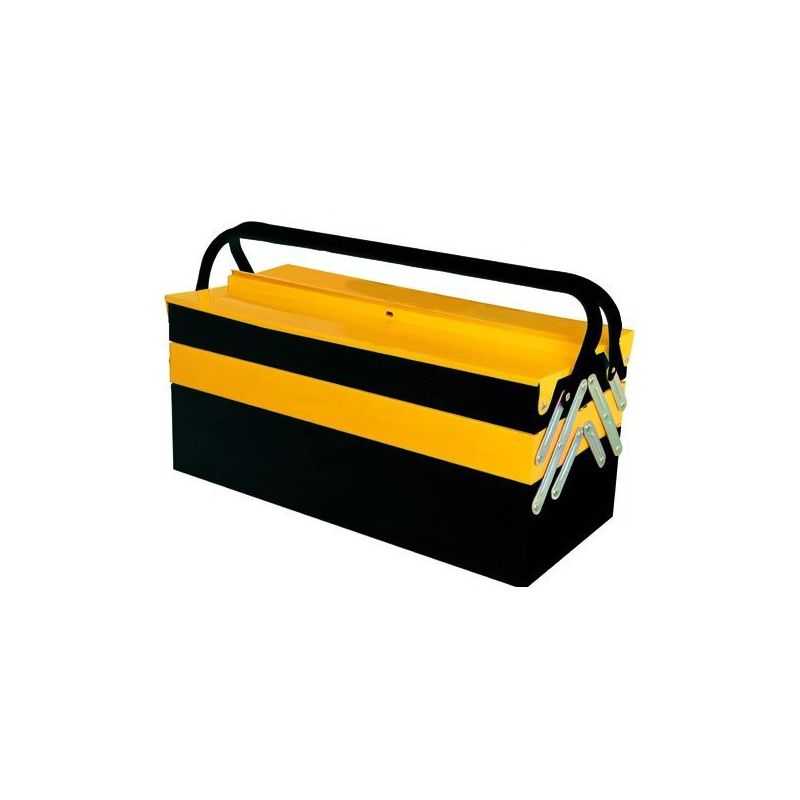 VIGOR 5-compartment metal toolbox