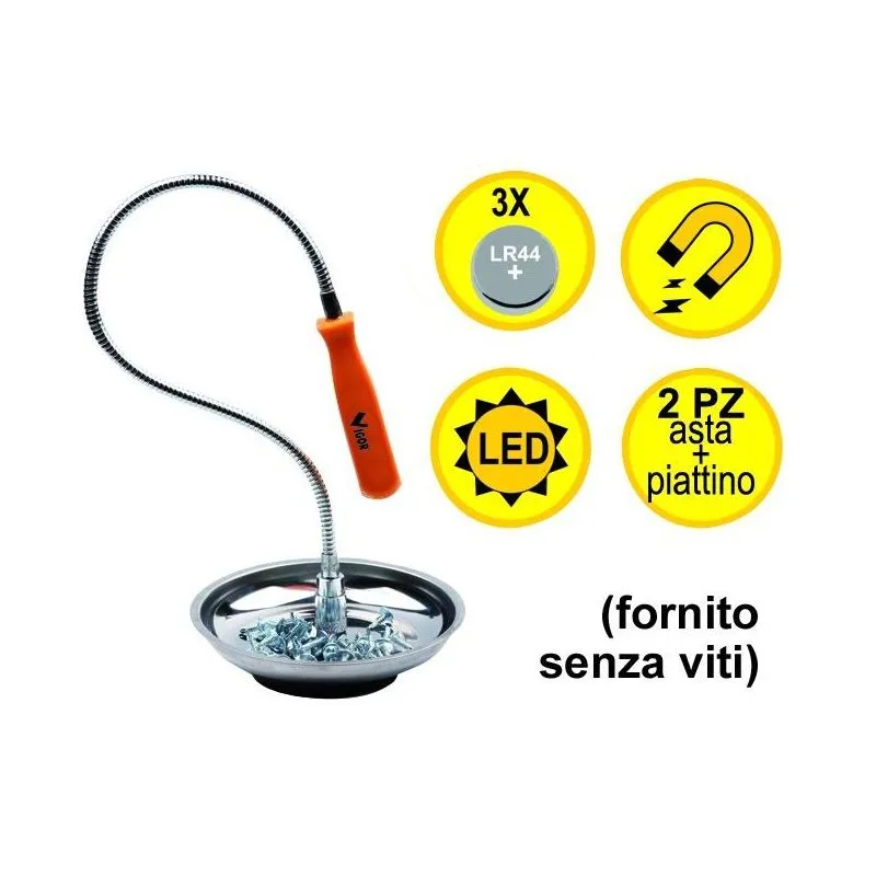 Asta magnetica flessibile VIGOR Flex