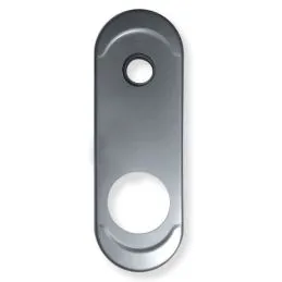 Escutcheon ATRA-DIERRE 63PAR silver external defender plate
