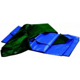 Tearproof tarpaulin 3x4mt with eyelets. heavy type