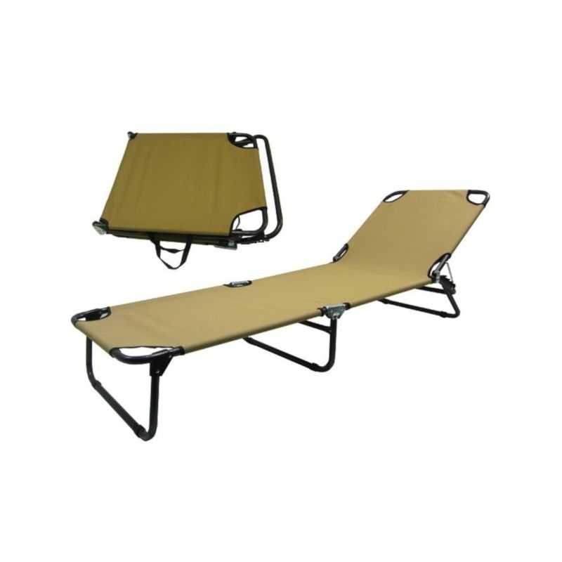 Vigor NORMA steel frame beach bed