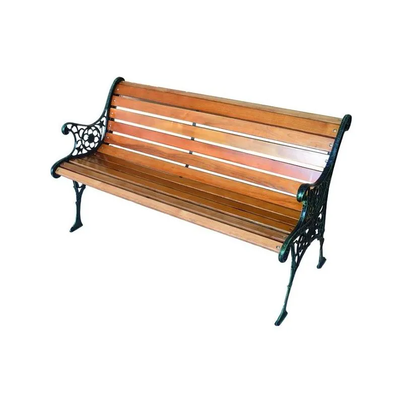 Bench 125x57x70 VIGOR DALIA in wood and cast iron Bench 125x57x70 VIGOR DALIA in wood and cast iron