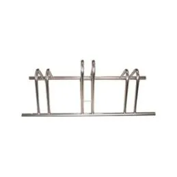 Modular 3-seater raised floor bike rack