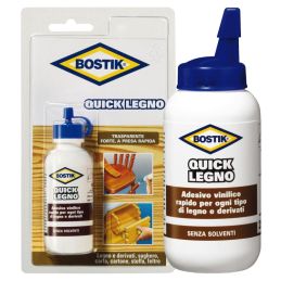 Adesivo per legno colla Bostik Quick legno D2567 75 gr.