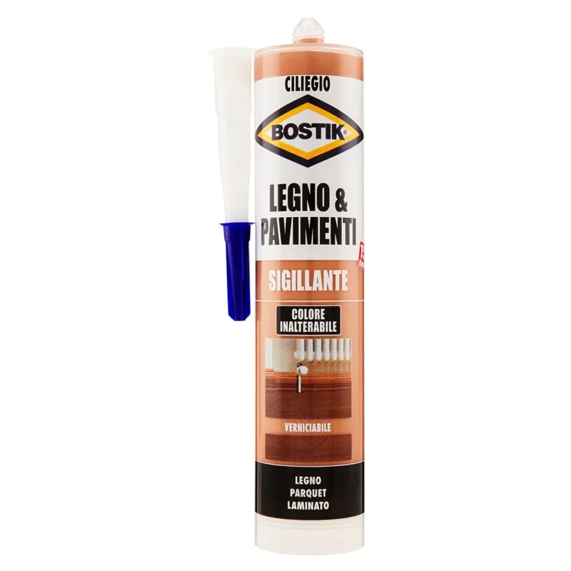 Bostik Silicone Wood & Flooring Cherry 300ml Bostik Silicone Wood & Flooring Cherry 300ml