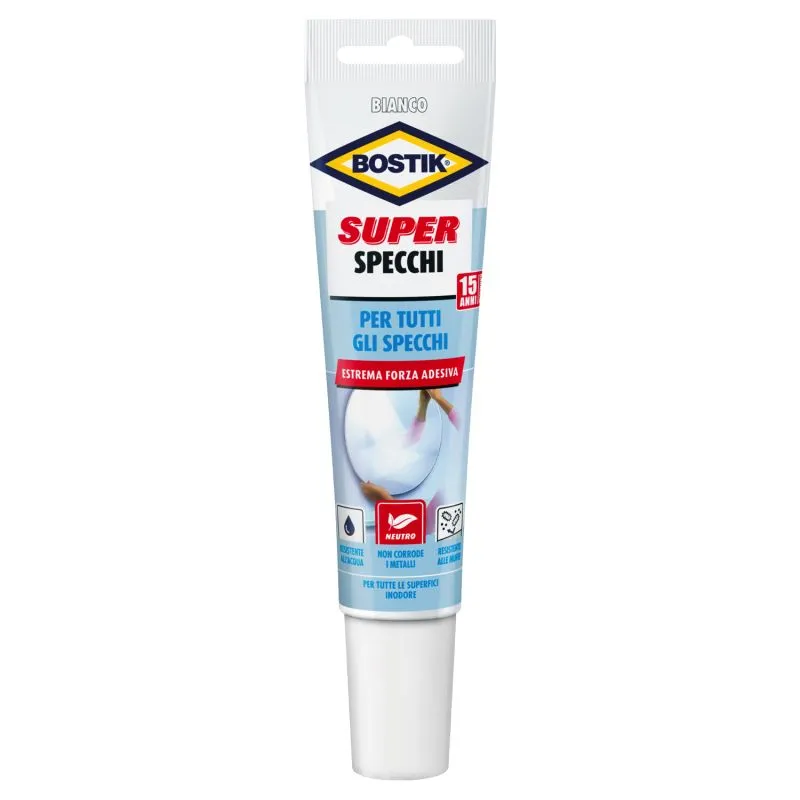 Silicone Neutral SIL-Bostik transparent mirrors 60ml Silicone Neutral SIL-Bostik transparent mirrors 60ml