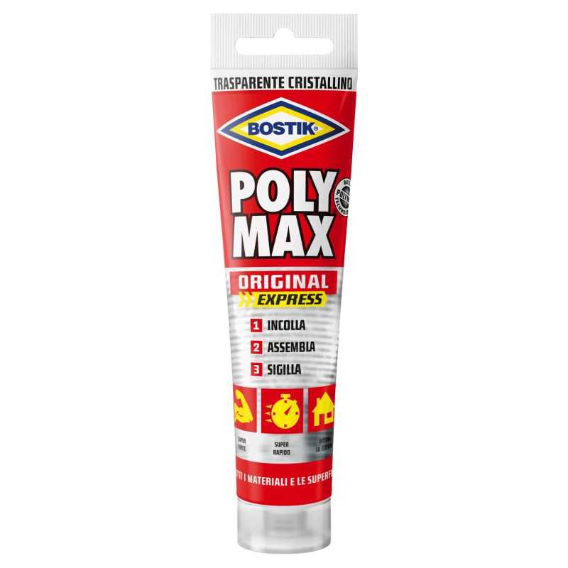 Adesivo Bostik Poly Max Cristal D2559 115gr.