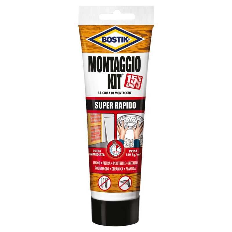 Adesivo Bostik Montaggio Kit Super Rapido D2581 250gr.