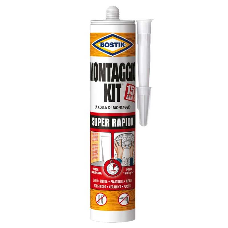 Bostik Adhesive Assembly Super Rapido Kit 370gr.