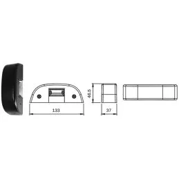 Electric strike for ISEO Match 5680000 panic exit devices