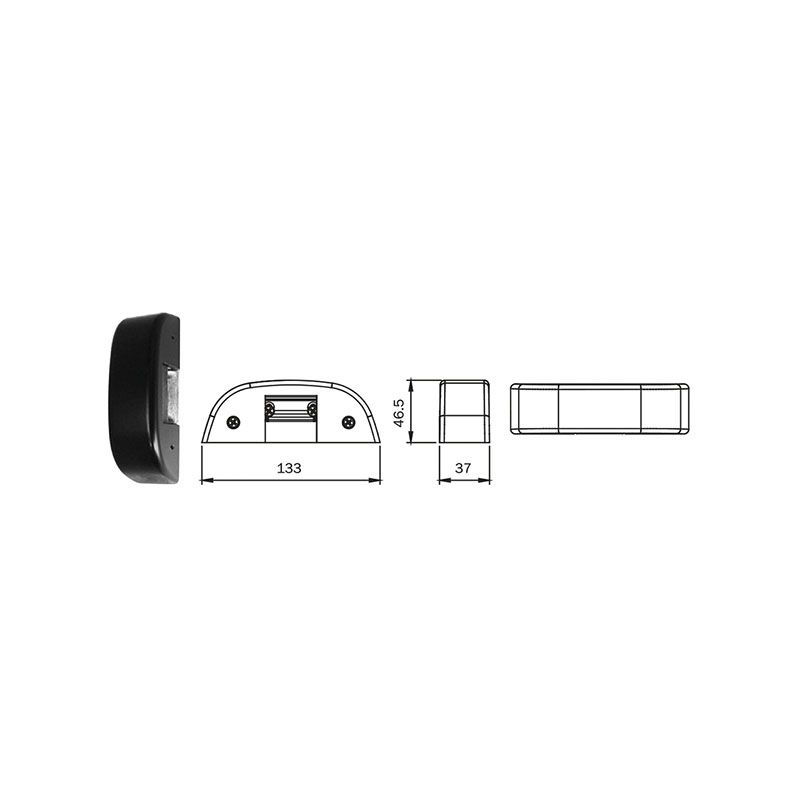 Electric strike for ISEO Match 5680000 panic exit devices