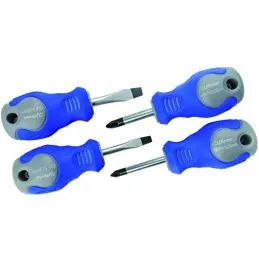 HU-FIRMA dwarf screwdriver set 4 pieces cut / cross
