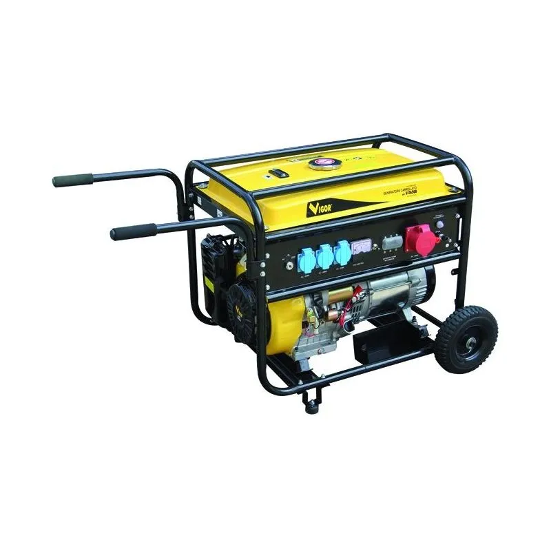 Generatore di corrente Vigor T6500 5.5Kw mono/trifase Generatore di corrente Vigor T6500 5.5Kw mono/trifase