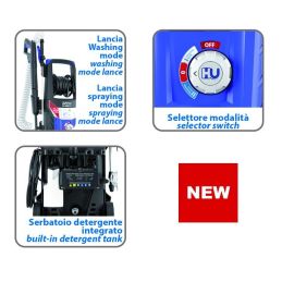 HU-Firma HU-4600 DualSystem cold water pressure washer