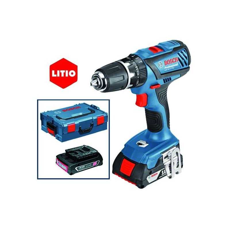 Battery drill BOSCH GSB 18-2-LI L-BOXX 1.5Ah