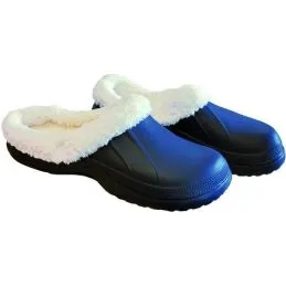 Blue EVA plastic winter clog (non-accident prevention)