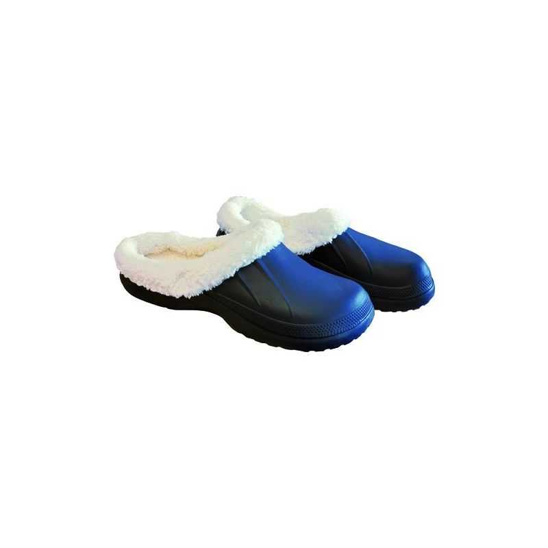 Blue EVA plastic winter clog (non-accident prevention)