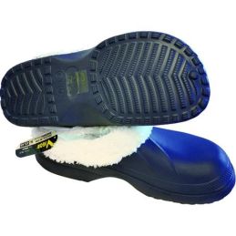 Blue EVA plastic winter clog (non-accident prevention)