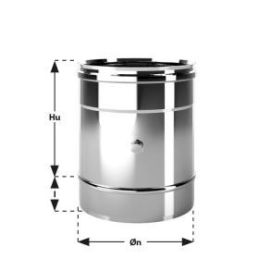 Modulo per inserimento sonda MPF Mono Inox Aisi316 Canna