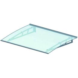 Polycarbonate canopy Vigor 95x150 IRIS in Aluminum