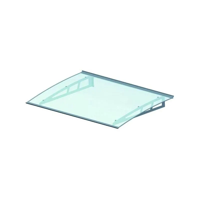 Polycarbonate canopy Vigor 95x150 IRIS in Aluminum Polycarbonate canopy Vigor 95x150 IRIS in Aluminum