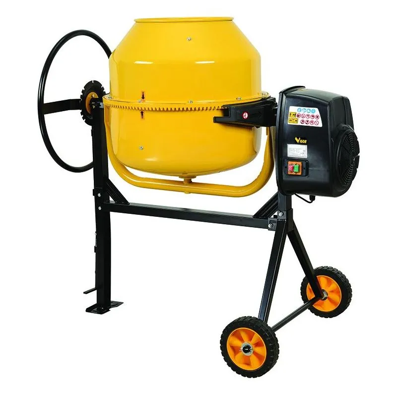 Betoniera elettrica 180 lt. VIGOR laterale