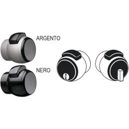 Knob-lock PremiApri Meroni Nova 12 for bathroom