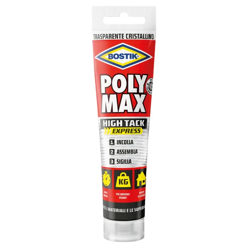 Bostik Poly Max Cristal High Tack Express D6175 115 gr. Bostik Poly Max Cristal High Tack Express D6175 115 gr.