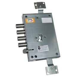 Serratura per porte blindate MOIA RCE664-280DFB conversione per